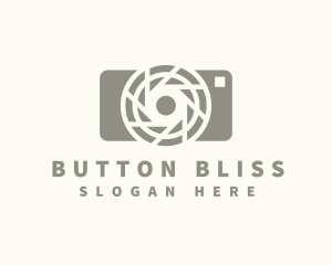 Camera Shutter Photography logo design