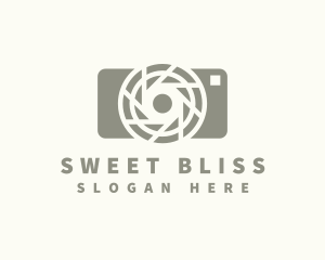 Camera Shutter Photography logo design