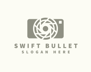 Camera Shutter Photography logo design