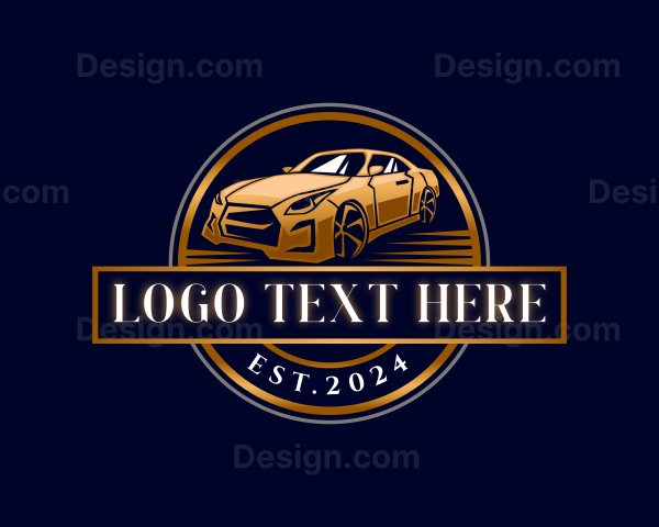 Elegant Auto Transportation Logo