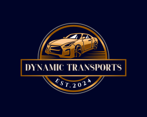 Elegant Auto Transportation logo design