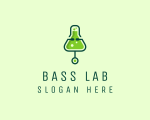 Green Medical Laboratory logo design