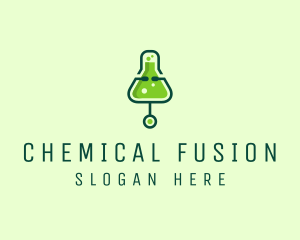 Green Medical Laboratory logo design