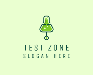 Green Medical Laboratory logo design