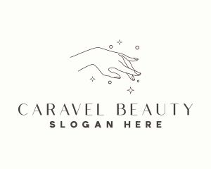 Beauty Nail Spa logo design