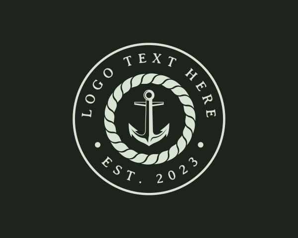 Marine Rope Anchor logo