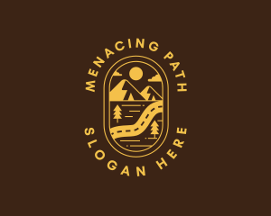 Mountain Path Travel logo design