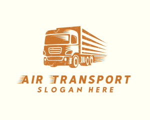 Orange Cargo Trucking logo design