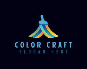 Paint Brush Color logo