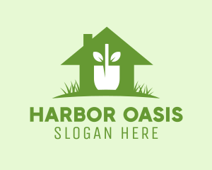 Greenhouse Lawn Care  logo design