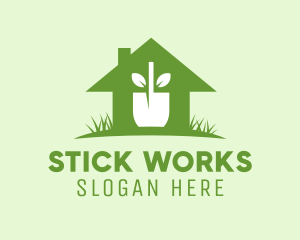 Greenhouse Lawn Care  logo design