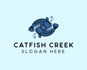 Pisces Zodiac Fish  logo