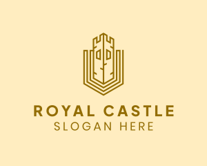 Castle Tower Fortress logo design