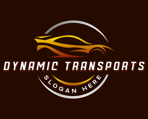 Automobile Car Transport logo design