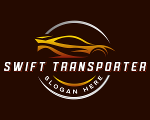 Automobile Car Transport logo design