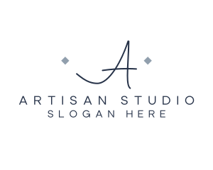 Minimalist Elegant Signature logo design