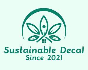 Sustainable House Property  logo design