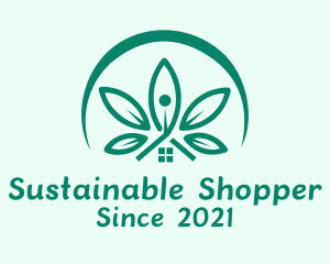 Sustainable House Property  logo design