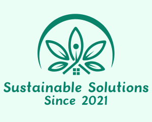 Sustainable House Property  logo design