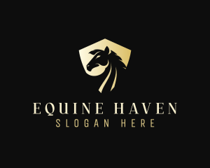 Golden Equine Horse logo