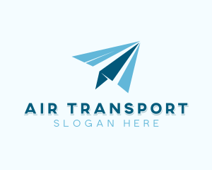 Paper Plane Logistics logo design