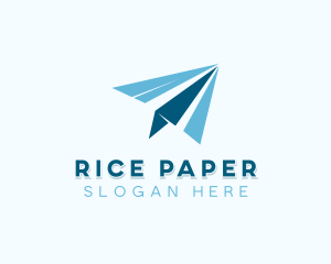 Paper Plane Logistics logo design