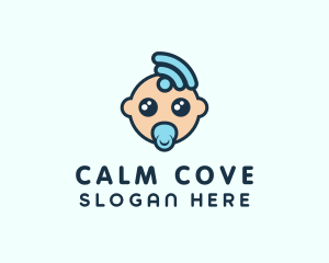 Signal Baby Cartoon logo