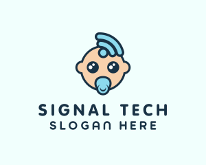 Signal Baby Cartoon logo