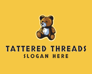 Stuffed Toy Bear logo design