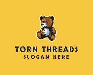 Stuffed Toy Bear logo design