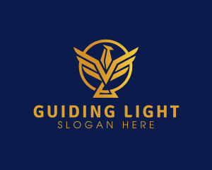 Golden Bird Premium  logo design