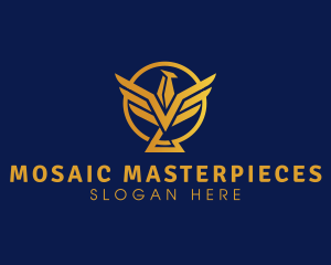 Golden Bird Premium  logo design