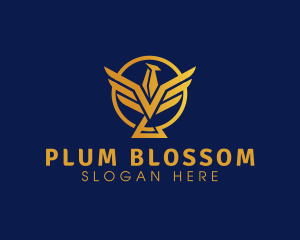 Golden Bird Premium  logo design