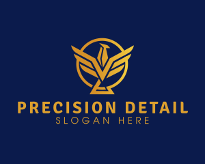 Golden Bird Premium  logo design