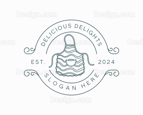 Kitchen Apron Garment Logo