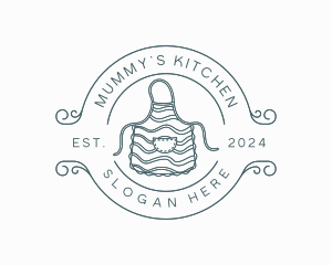 Kitchen Apron Garment logo design