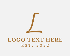 Elegant Fashion Business logo design