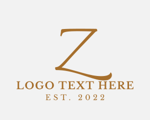 Elegant Fashion Business logo design