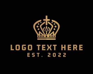 Golden Pope Crown logo