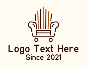 Armchair Outline Furniture logo