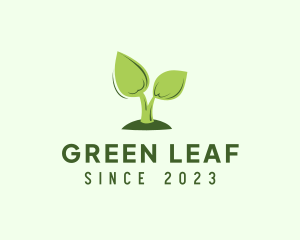 Leaf Sprout Gardening logo