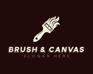 Repaint Paint Brush logo