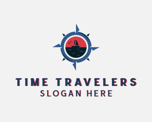 Travel Compass Adventure logo design