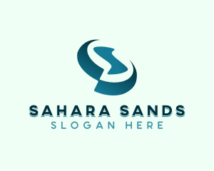 Digital App Letter S logo design