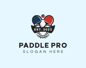 Table Tennis Sports Tournament logo