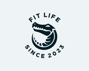 Wildlife Alligator Animal Logo