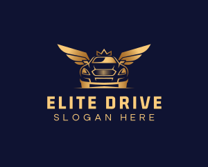 Wing Detailing Automotive logo design