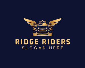 Wing Detailing Automotive logo design