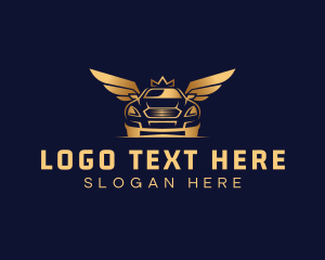 Car - Wing Detailing Automotive logo design