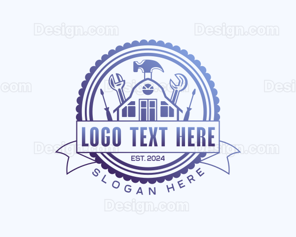 Handyman Repair Tools Logo